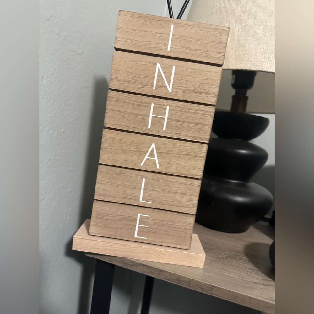 Wooden Rotating sign